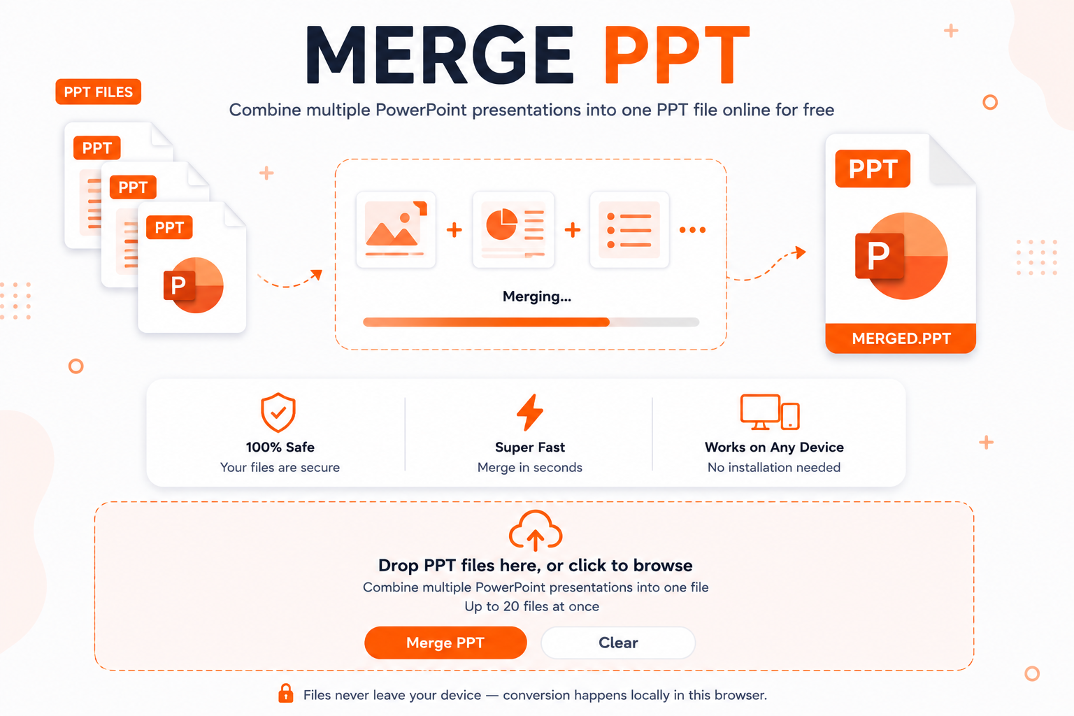 Merge PPT Diagram